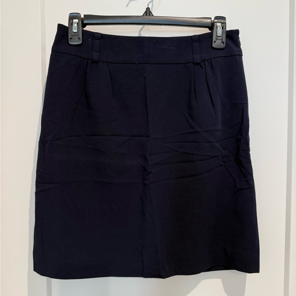 LOFT Elegant Black Pencil Skirt